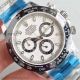 Perfect Replica Noob Factory Rolex Daytona 4130 White Face Black Ceramic Bezel 40mm Men's Watch (4)_th.jpg